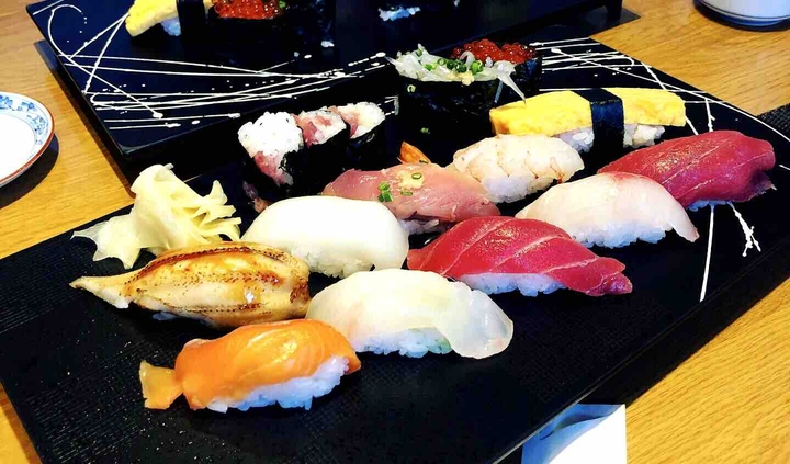 Sushi meal