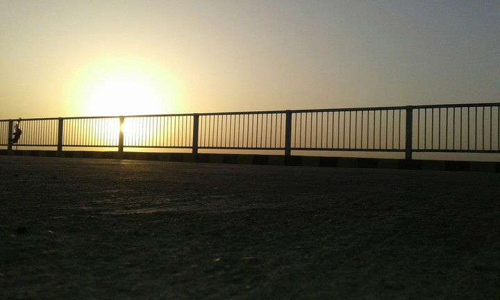 sunshine in the bridge
