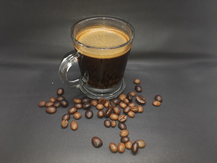 a cup of coffee
