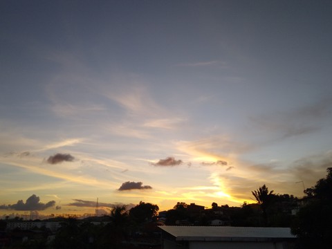 Por do sol