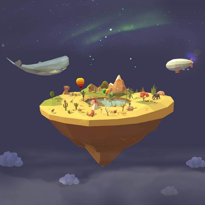 my oasis - night