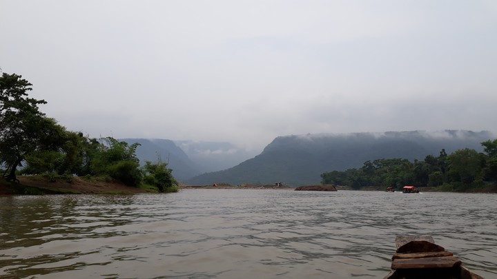 বিছনাকান্দি যাওয়ার নদীপথ