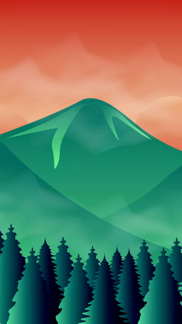 Green Mountain Wallpaper