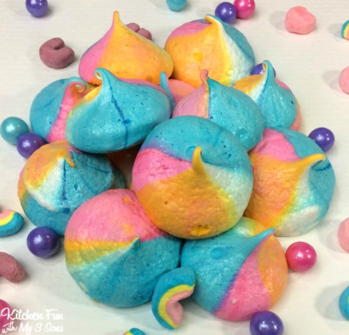 Rainbow Meringue