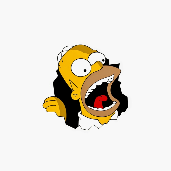 Homer Simpson Humor Wallpaper