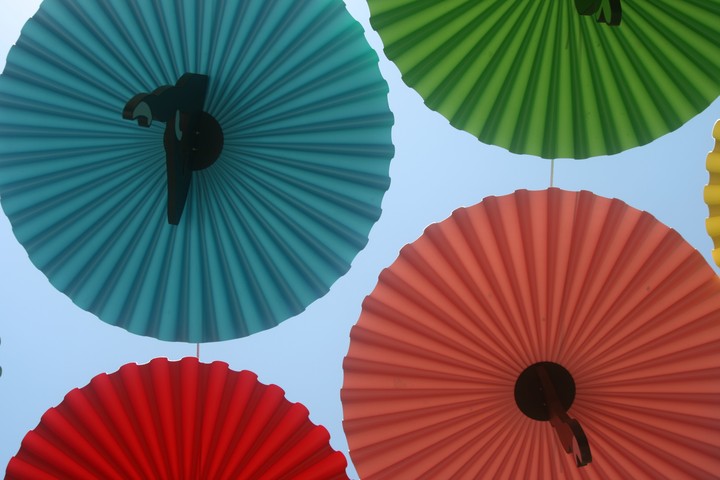 umbrellas