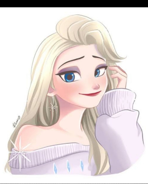Elsa drawing