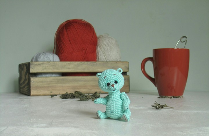 From crochet teddy with love ❤