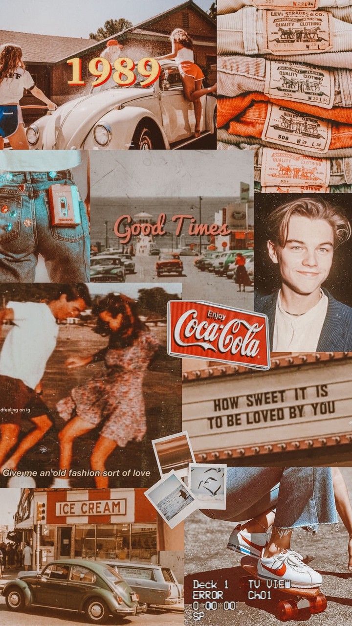 1989 vintage aesthetic.