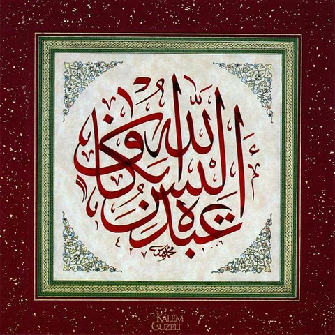 " أليس الله بكاف عبده "