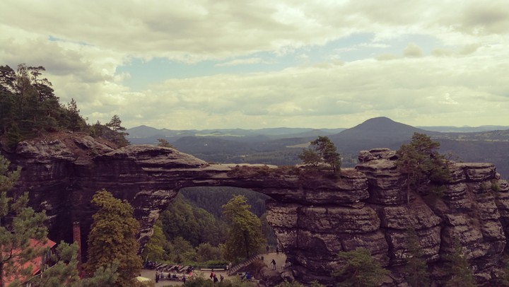 I was at Pravcice gate in Czech Switzerland