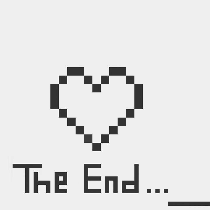 the end