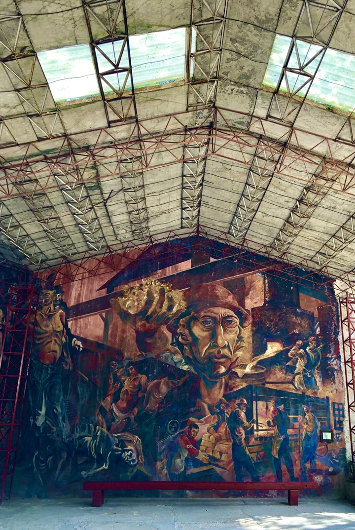 Mural al minero
