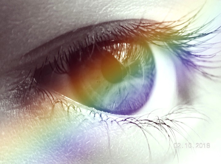 Rainbow eye