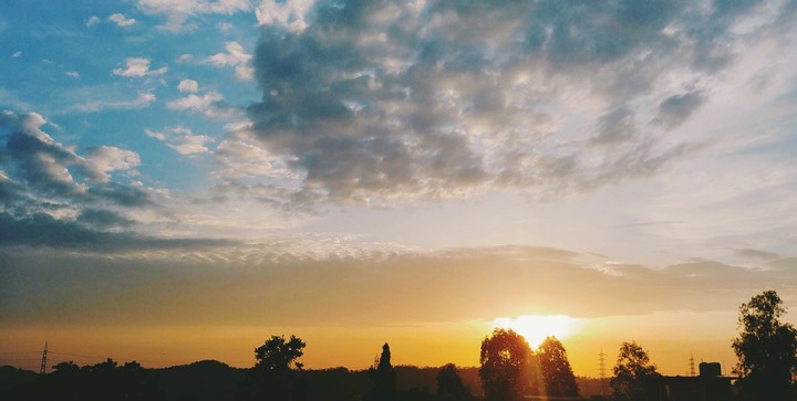 peace after a terrible storm.