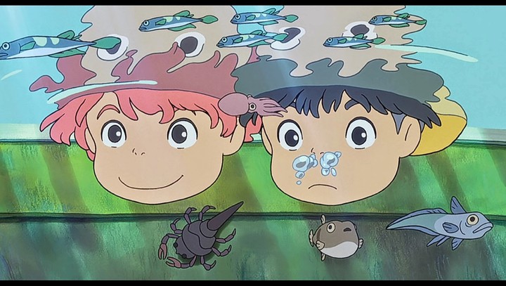 Ponya fish on the cliff thank you for your childhood??