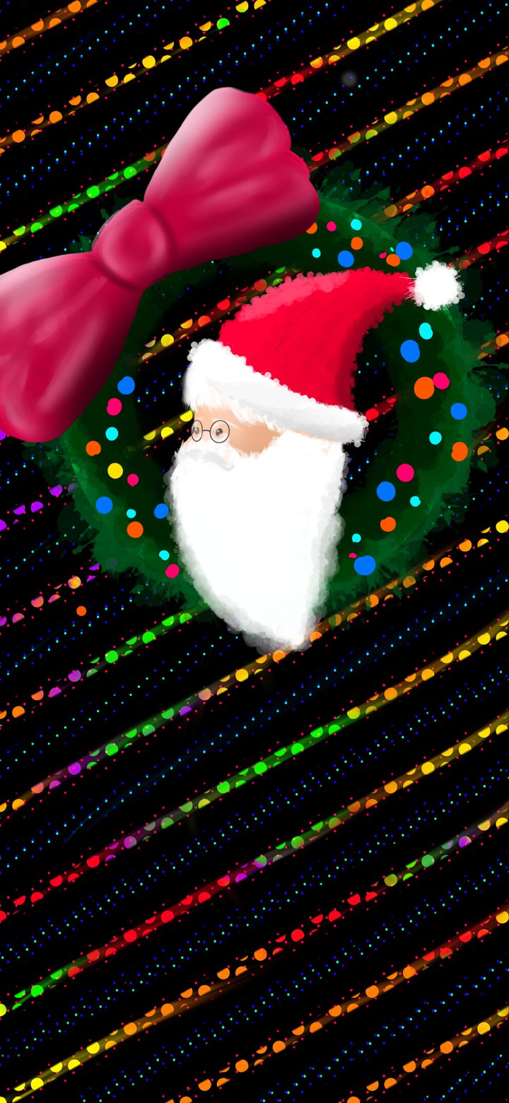 santa happy new year