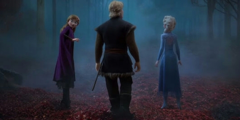 Anna,Kristof and Elsa