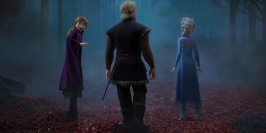 Anna,Kristof and Elsa