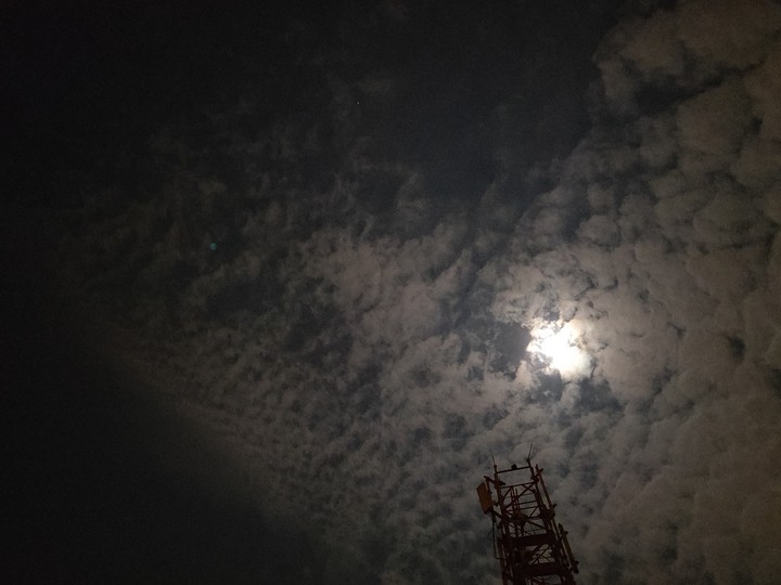 under the sky