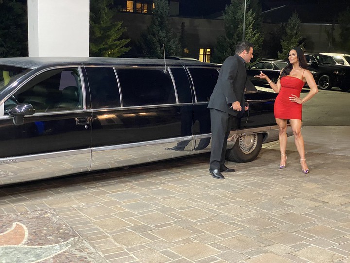 my school friend limo car and wedding time