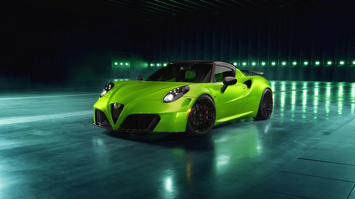 Pogea Racing Alfa Romeo 4C Centurion Green Arrow 2018