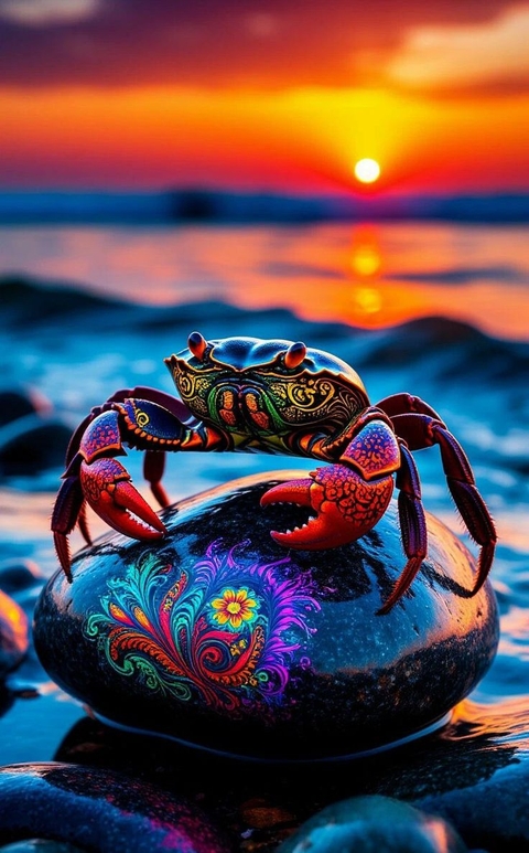 רקעים insect, shellfish