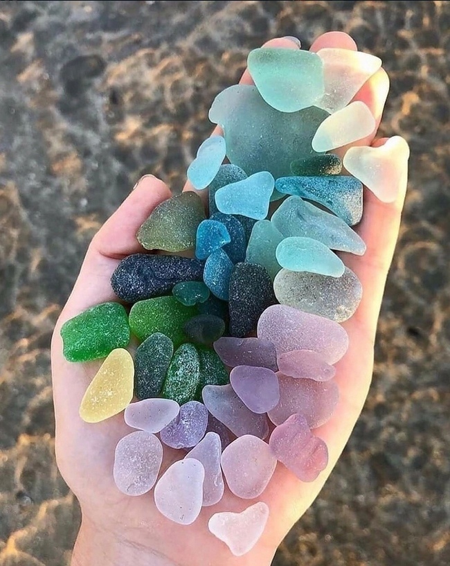 Colored stones