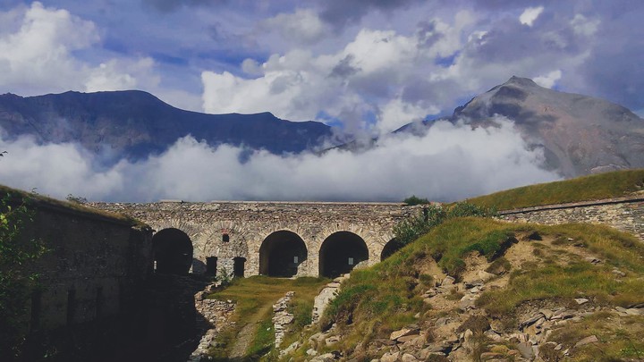 Fortress in mountains