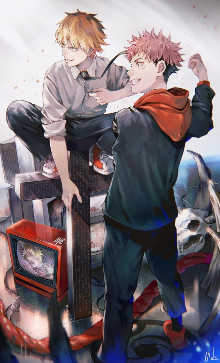 jujutsu kaisen x chainsawman