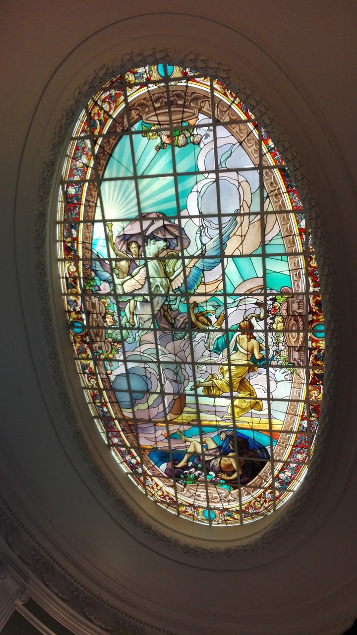 Glazed ceiling