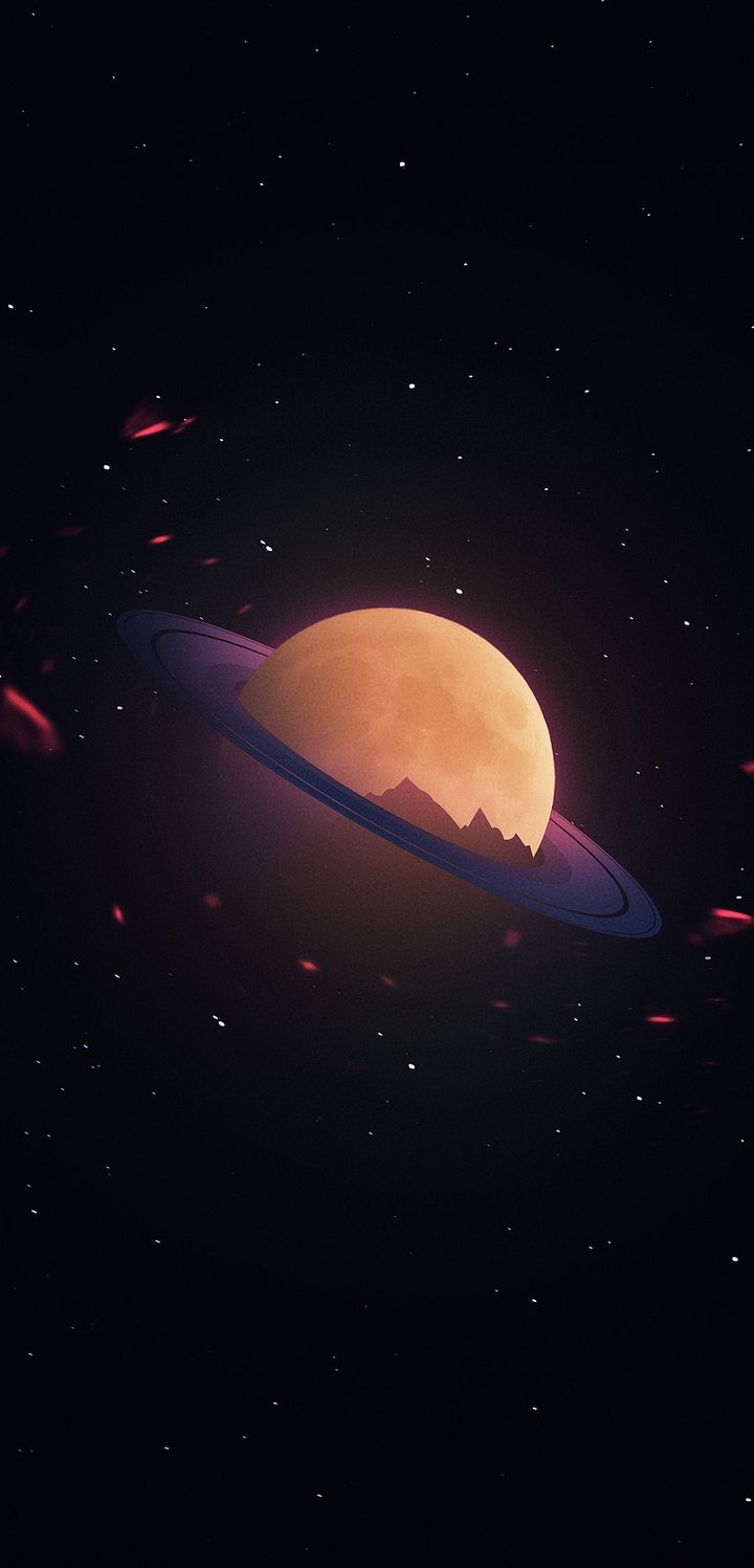 Сатурн, Космос, Saturn, Space
