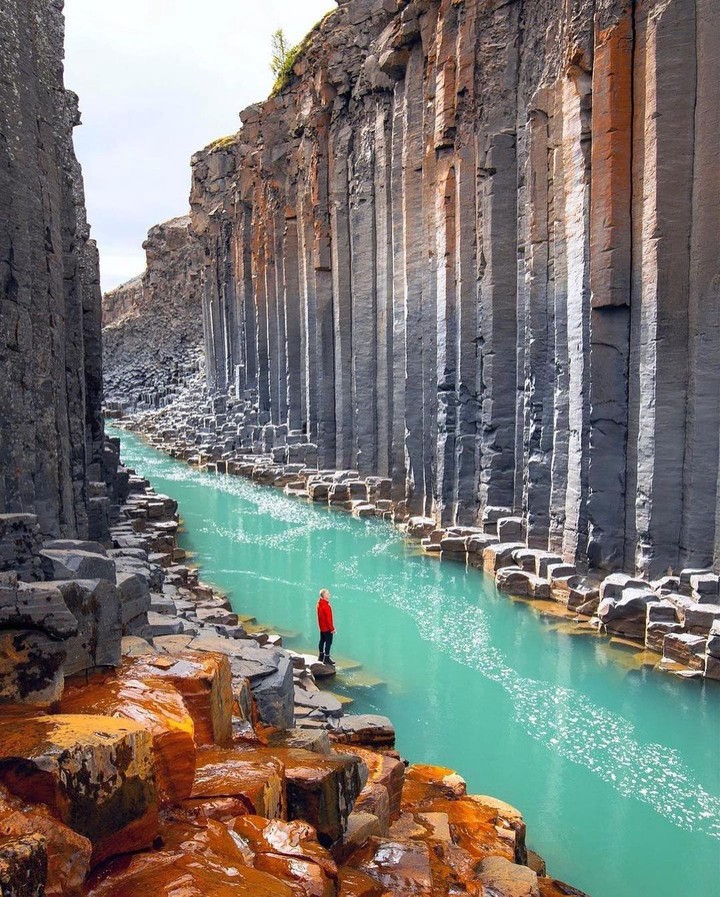 stuolagil canyon