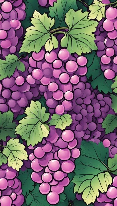 papéis de parede Vine, fruit