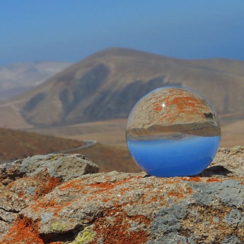 Marble ah the mountains of Fuerteventura.