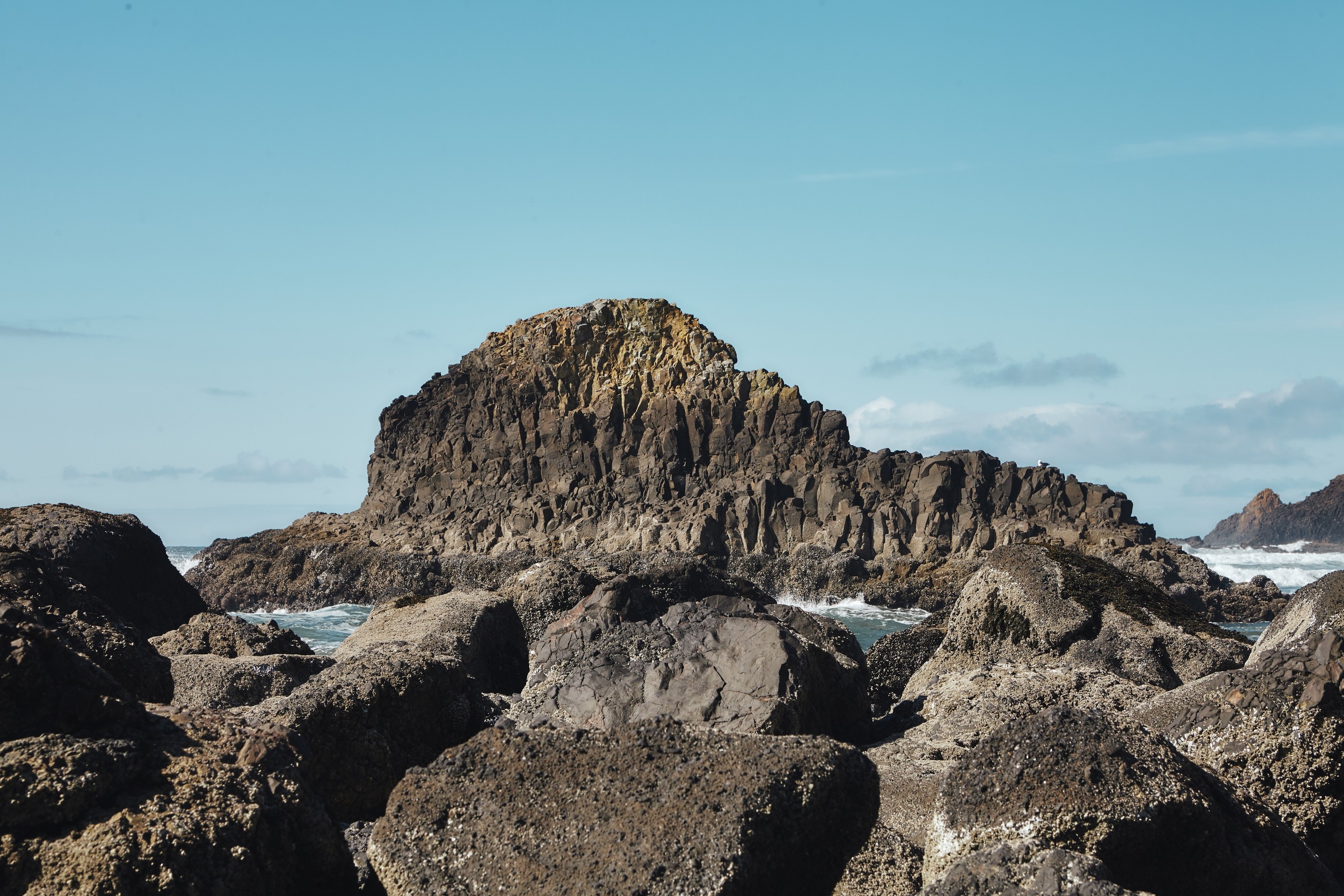 tapety outcrop, ocean