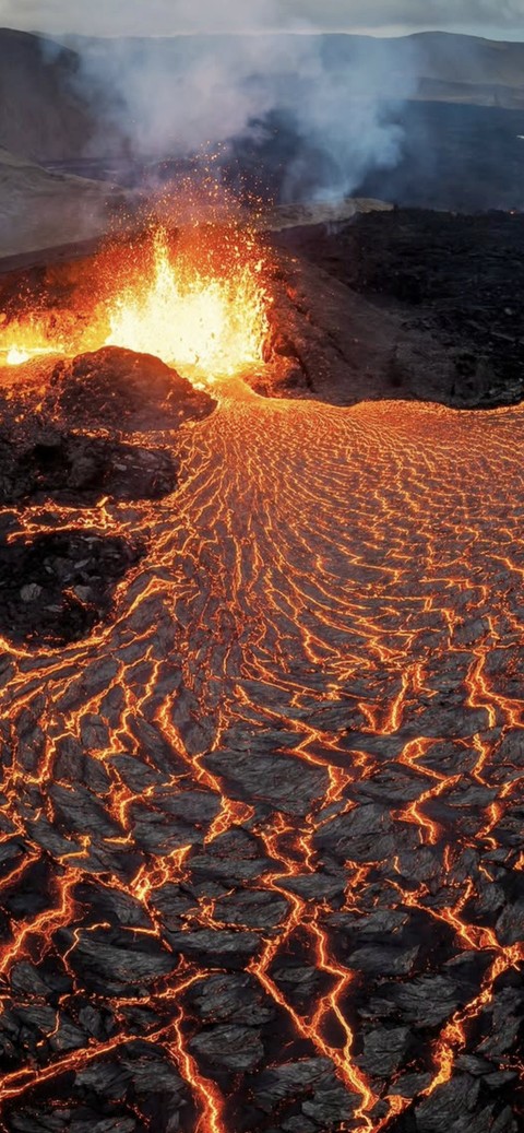 fonds d'écran heat, Volcano