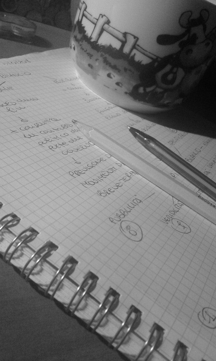 study black and white