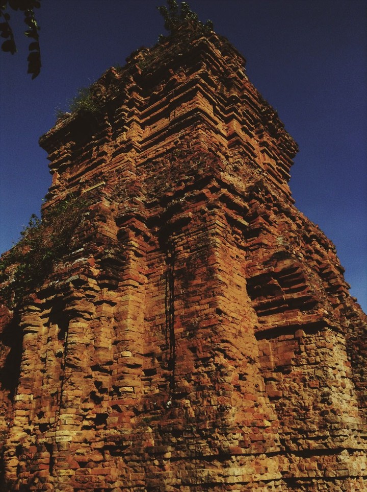 Posainu Temple by Champa people in Vietnam