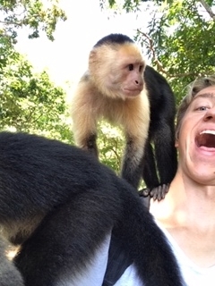 Noah monkeying around