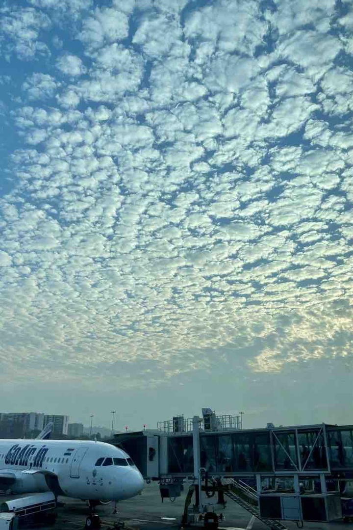 What it looks like when the sky thinks out loud...