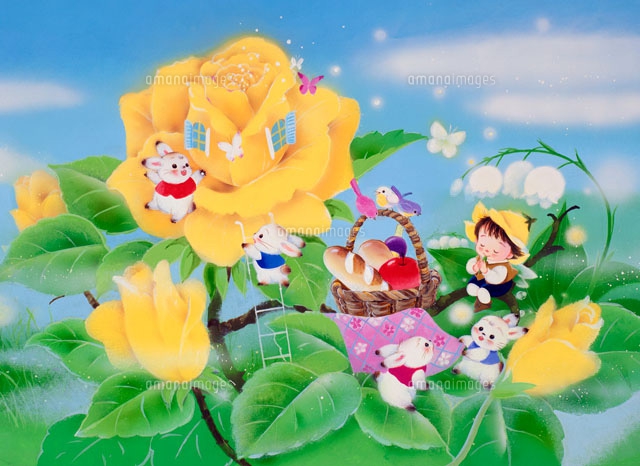 花と妖精