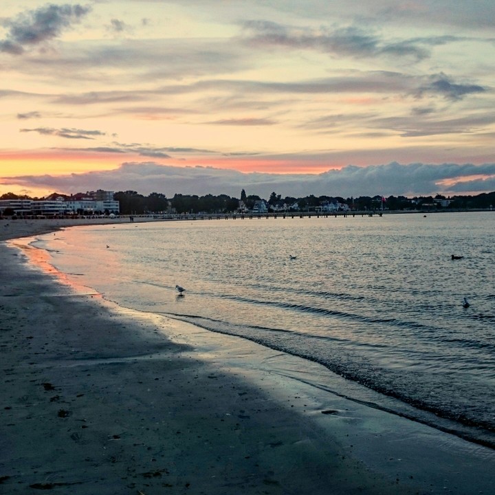 Beach in Lübeck Germany