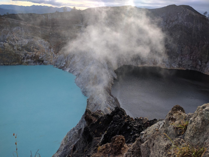 volcanic lake