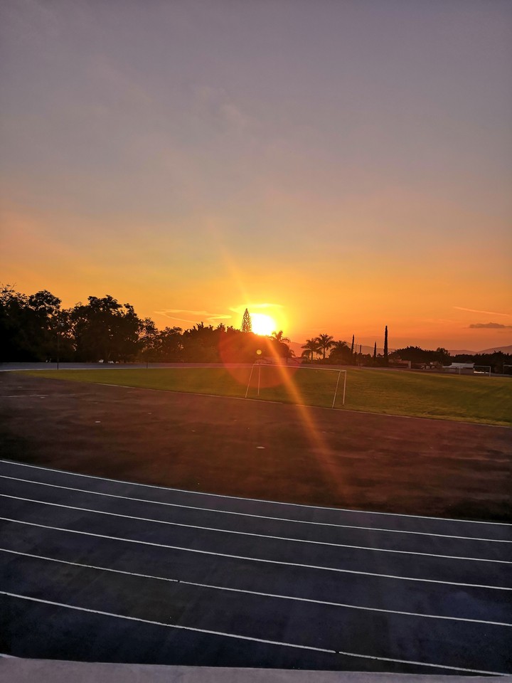 puesta de sol