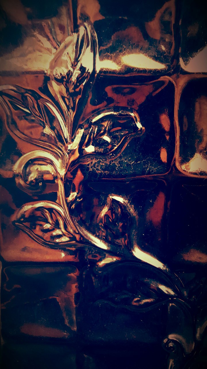 black and gold