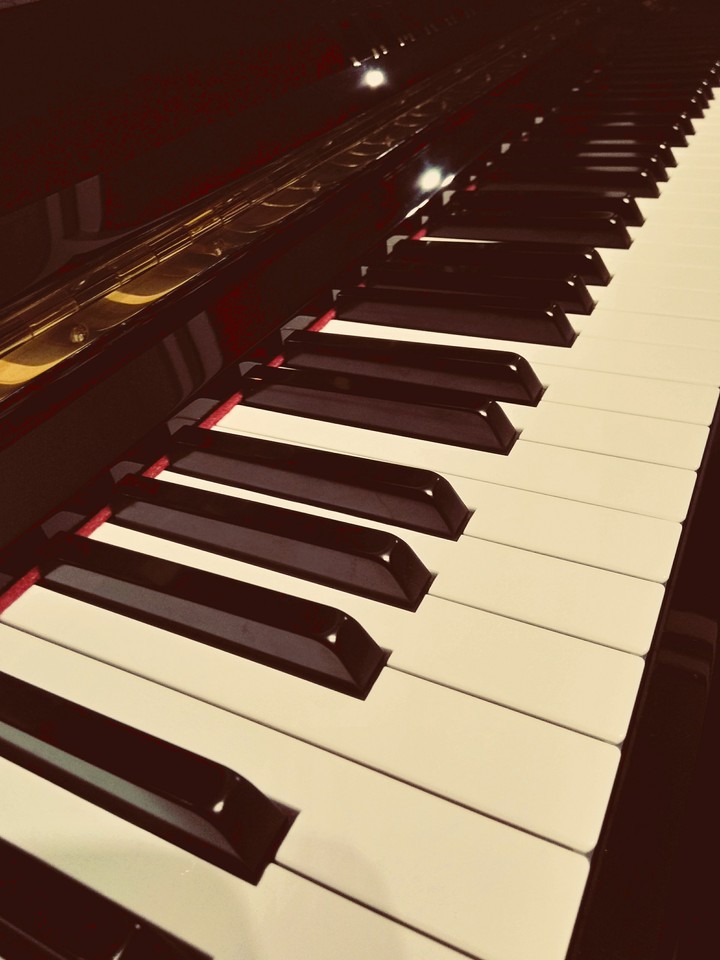 old piano