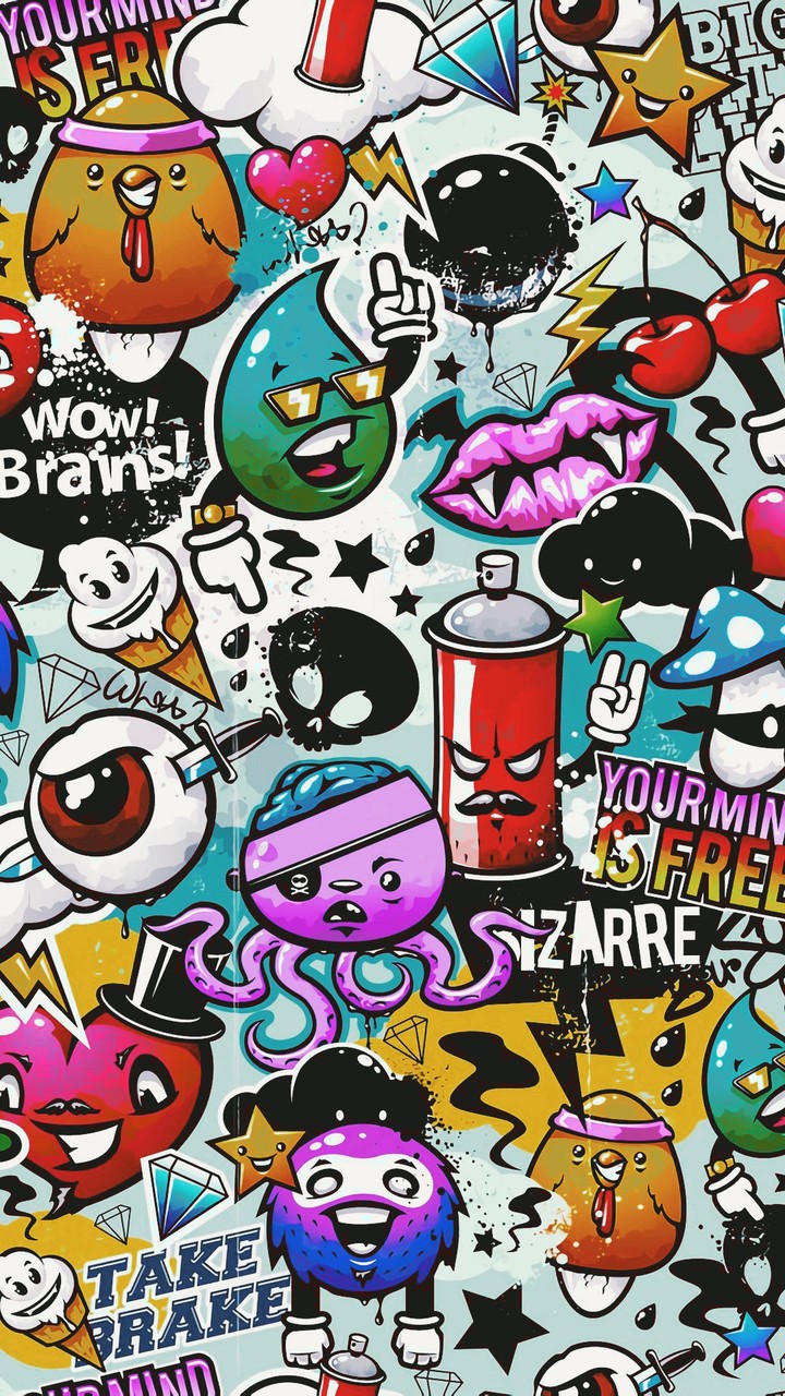 Cartoon Graffıti