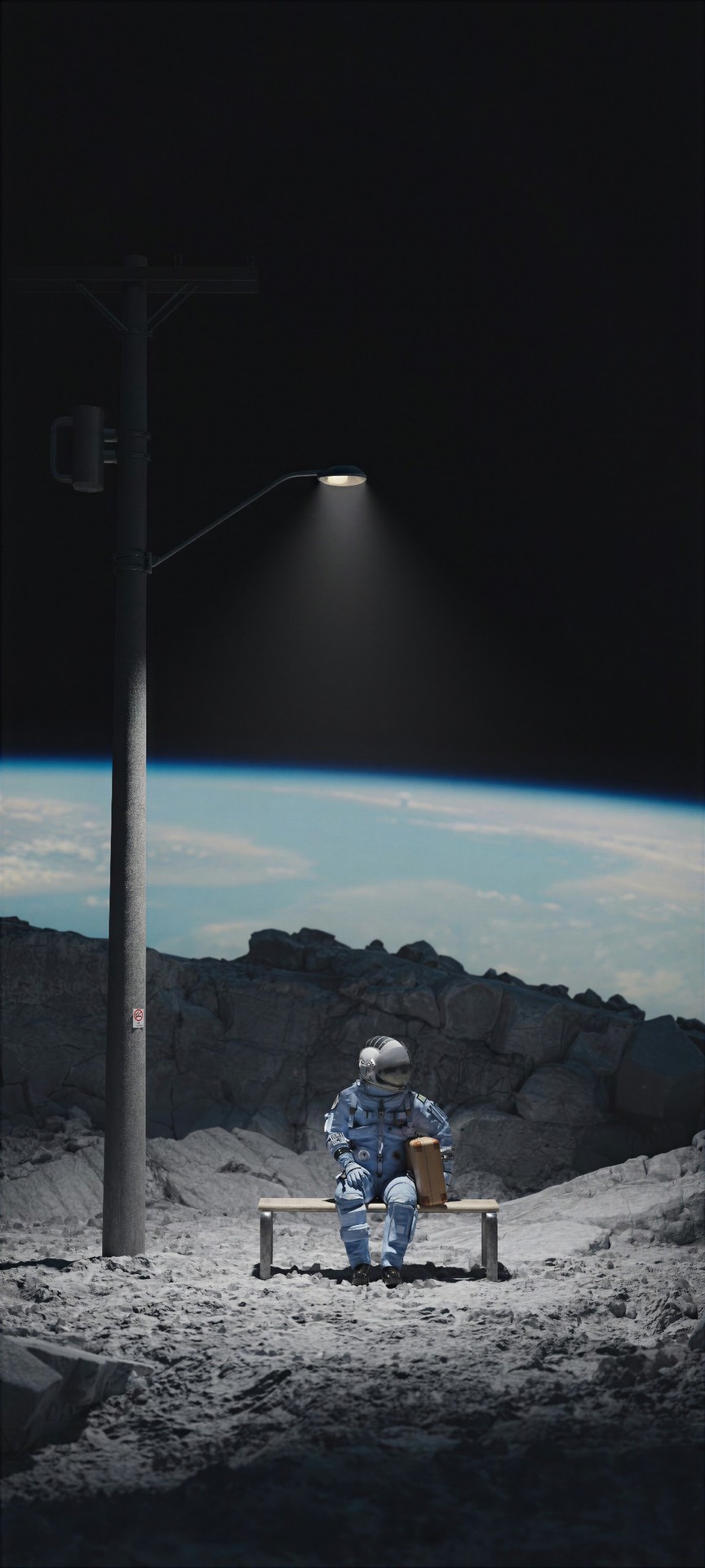universe, moonlight wallpapers