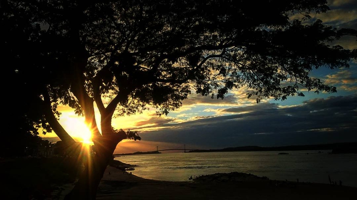 atardecer